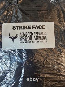 2x république blindée ar500 IIIA Rimelig 10x12 armure corporelle souple