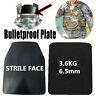 6.5mm Iv Stand Alone Police Body Armor Pad Insert En Acier Pare-balles Panneaux De Plaque