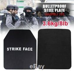 6.5mm Stand Alone Panel Steel Body Armor Sécurité Anti Ballistic Bulletproof Plate