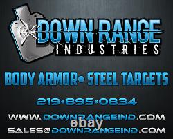 Ar500 Level 3 III Body Armor Plates Incurvées 10x12 Avec 6x6 Side Plates Swim/sapi