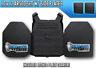 Ar500 Niveau 3 Iii 4 Pc Body Armor Plate Bundle Avec La Configuration Rothco Molle Vest