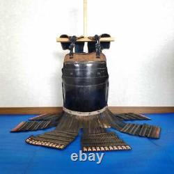 Armure Antique Japonaise Samouraï Edo Era Corps Trois Pièces Utilisé