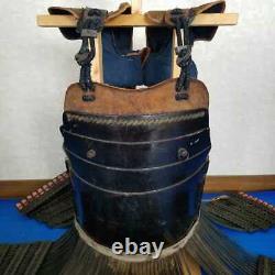 Armure Antique Japonaise Samouraï Edo Era Corps Trois Pièces Utilisé