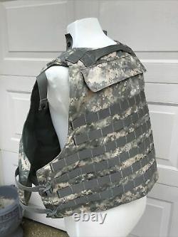 Army Acu Digital Body Armor Plate Transporter Avec Made Withkevlar Vest XL Pas D'inserts