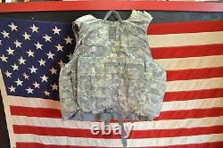 Army Acu Digital Body Armor Plate Transporteur Made Withkevlar Inserts Grand Lot 1