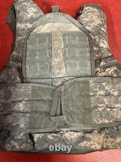 Army Acu Digital Body Armor Plate Transporteur Made Withkevlar Inserts Grand Lot 2
