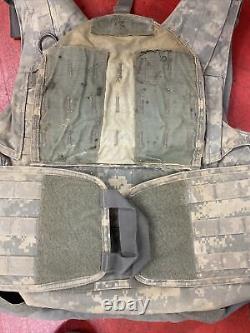 Army Acu Digital Body Armor Plate Transporteur Made Withkevlar Inserts Large Lot 1