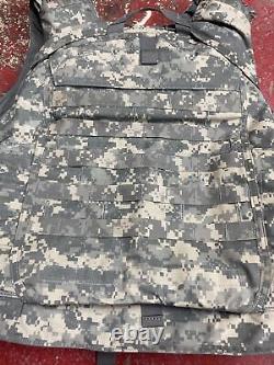 Army Acu Digital Body Armor Plate Transporteur Made Withkevlar Inserts Large Lot 3