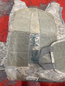 Army Acu Digital Body Armor Plate Transporteur Made Withkevlar Inserts Large Lot4