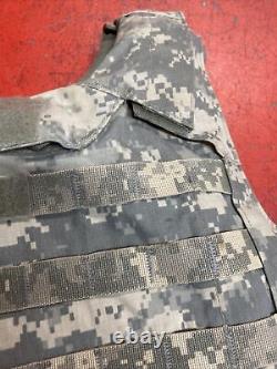 Army Acu Digital Body Armor Plate Transporteur Made Withkevlar Inserts Moyenne Lot 10