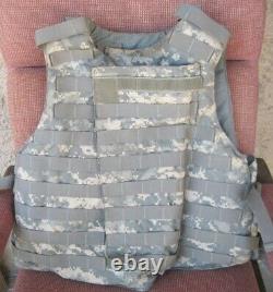 Army Acu Digital Body Armor Plate Transriger Avec Des Inserts De Kelevlar Large Vest