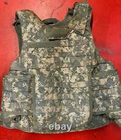 Army Acu Digital Corps Armor Plate Transporteur Made Withkevlar Inserts Moyen Long