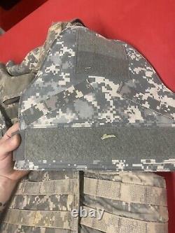 Army Acu Digital Corps Armor Plate Transporteur Made Withkevlar Inserts Petit Complete