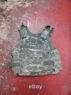 Army Acu Digital Femme Bod Armor Plate Transporteur Made Withkevlar Inserts Large(41)