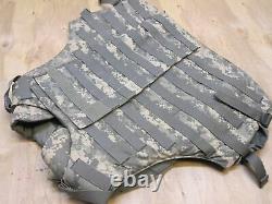Army Acu Porte-plaques D’armure Numérique Avec Made Withkevlar Inserts Grand Gilet