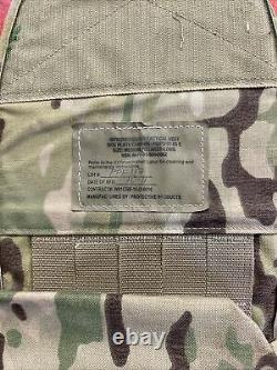Army Multicam Body Armor Plate Transprier Made Withkevlar Inserts Moyen Lot2