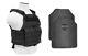 Body Armor Bullet Proof Vest Ar500 Plaques D'acier Revêtement De Base Porte-plaques
