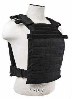 Body Armure Bullet Proof Vest Plaques D'acier Ar500 Fast Porte Plate Blk 11x14