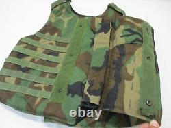 Budget De Camouflage De Woodland Body Armor Plate Transporter Bdu Made Withkevlar Inserts Lge Vest