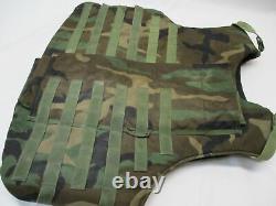 Budget De Camouflage De Woodland Body Armor Plate Transporter Bdu Made Withkevlar Inserts Lge Vest