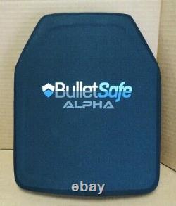 Bulletsafe Alpha Uhmwpe Nij Niveau III Stand Alone 1.5kg Plaque Balistique