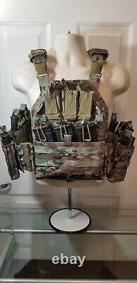 Commandant Quick Release Tactical Carrier Multicam /level 3 Ar500 Plaques