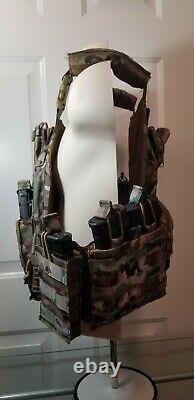 Commandant Quick Release Tactical Carrier Multicam /level 3 Ar500 Plaques