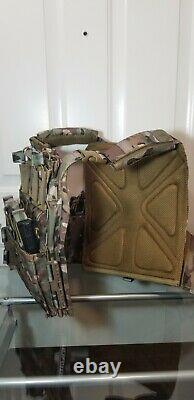 Commandant Quick Release Tactical Carrier Multicam /level 3 Ar500 Plaques