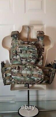 Commandant Quick Release Tactical Carrier Multicam /level 3 Ar500 Plaques