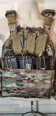 Commandant Quick Release Tactical Carrier Multicam /level 3 Ar500 Plaques