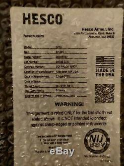 Deux (2) Hesco 3810 Plaques En Céramique Large Shooters Coupe Mieux Que Ar500 Et L210