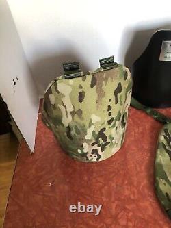 Épaules blindées AR500 niveau lll Plus grade Livraison gratuite multi-camouflage