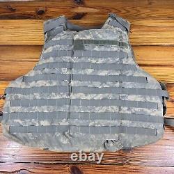 Gilet balistique Point Blank XL avec inserts d'armure souple camouflage digital Très bon