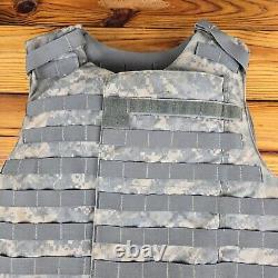 Gilet balistique Point Blank XL avec inserts d'armure souple camouflage digital Très bon