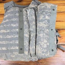 Gilet balistique Point Blank XL avec inserts d'armure souple camouflage digital Très bon