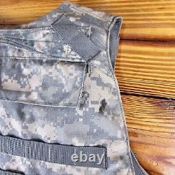 Gilet balistique Point Blank XL avec inserts d'armure souple camouflage digital Très bon