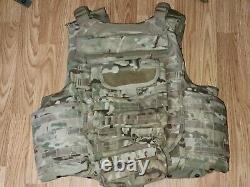 Gilet pare-balles Gen 4 Multicam avec porte-plaques taille moyenne Ocp Armure corporelle Niveau III-a