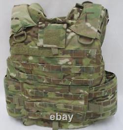 Gilet pare-balles Gen III G3 Multicam avec porte-plaque de taille moyenne en armure corporelle Ocp de niveau III-A