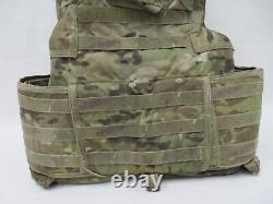 Gilet pare-balles Multicam Kdh d'occasion avec plaques de niveau III-A Ocp Inserts Small