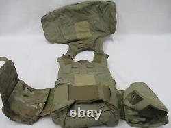 Gilet pare-balles Multicam Kdh d'occasion avec plaques de niveau III-A Ocp Inserts Small