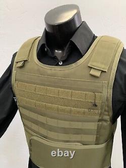 Gilet pare-balles dissimulable transporteur d'armure corporelle en kevlar 3A XL M 2XL 3XL