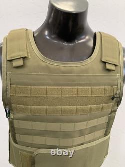 Gilet pare-balles dissimulable transporteur d'armure corporelle en kevlar 3A XL M 2XL 3XL