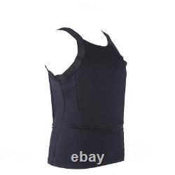 Gilet pare-balles en T-shirt ultra fin fabriqué en Kevlar avec armure corporelle NIJ IIIA AAA