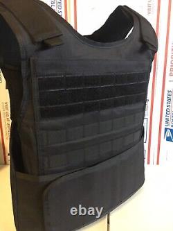 Gilet pare-balles gratuit fabriqué avec des plaques de Kevlar 3a M L Xl Xxl 3xl 2xl USA