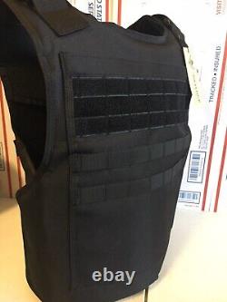 Gilet pare-balles gratuit fabriqué avec des plaques de Kevlar 3a M L Xl Xxl 3xl 2xl USA