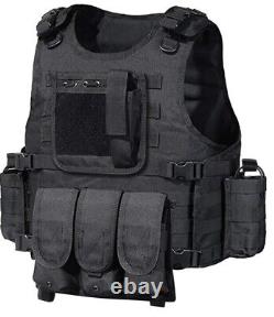 Gilet tactique Phantom Sage Force Recon avec porte-plaques et plaques d'armure de niveau III