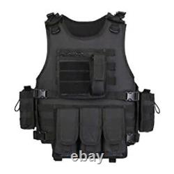 Gilet tactique Phantom Sage Force Recon avec porte-plaques et plaques d'armure de niveau III