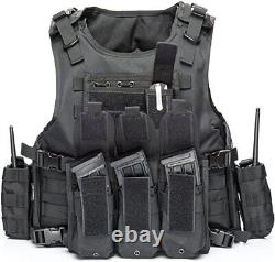 Gilet tactique Phantom Sage Force Recon avec porte-plaques et plaques d'armure de niveau III