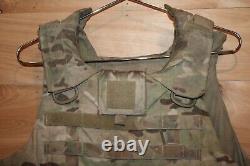 Gilet tactique porte-plaque avec inserts d'armure souple IIIA taille moyenne Multicam