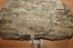 Gilet tactique porte-plaque avec inserts d'armure souple IIIA taille moyenne Multicam